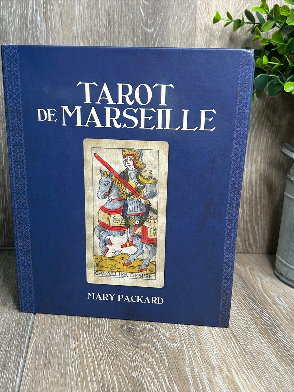 Tarot de Marseille by Mary Packard Kit - 78 Cards, Hardcover Book & Box Set